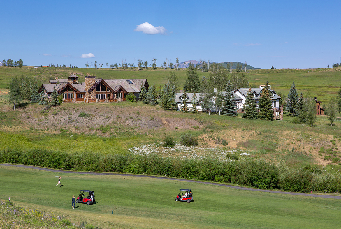 Golf course property in Telluride